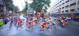 Community involvement - bike race